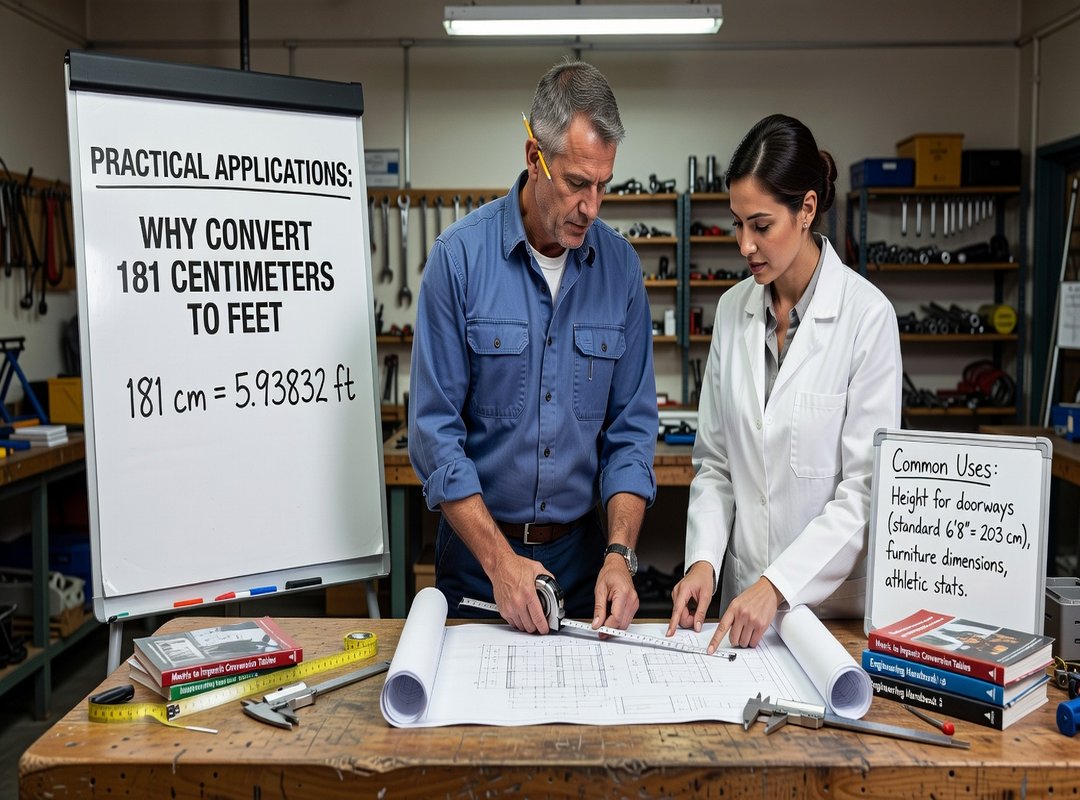 Practical Applications: Why Convert 181 Centimeters to Feet?
